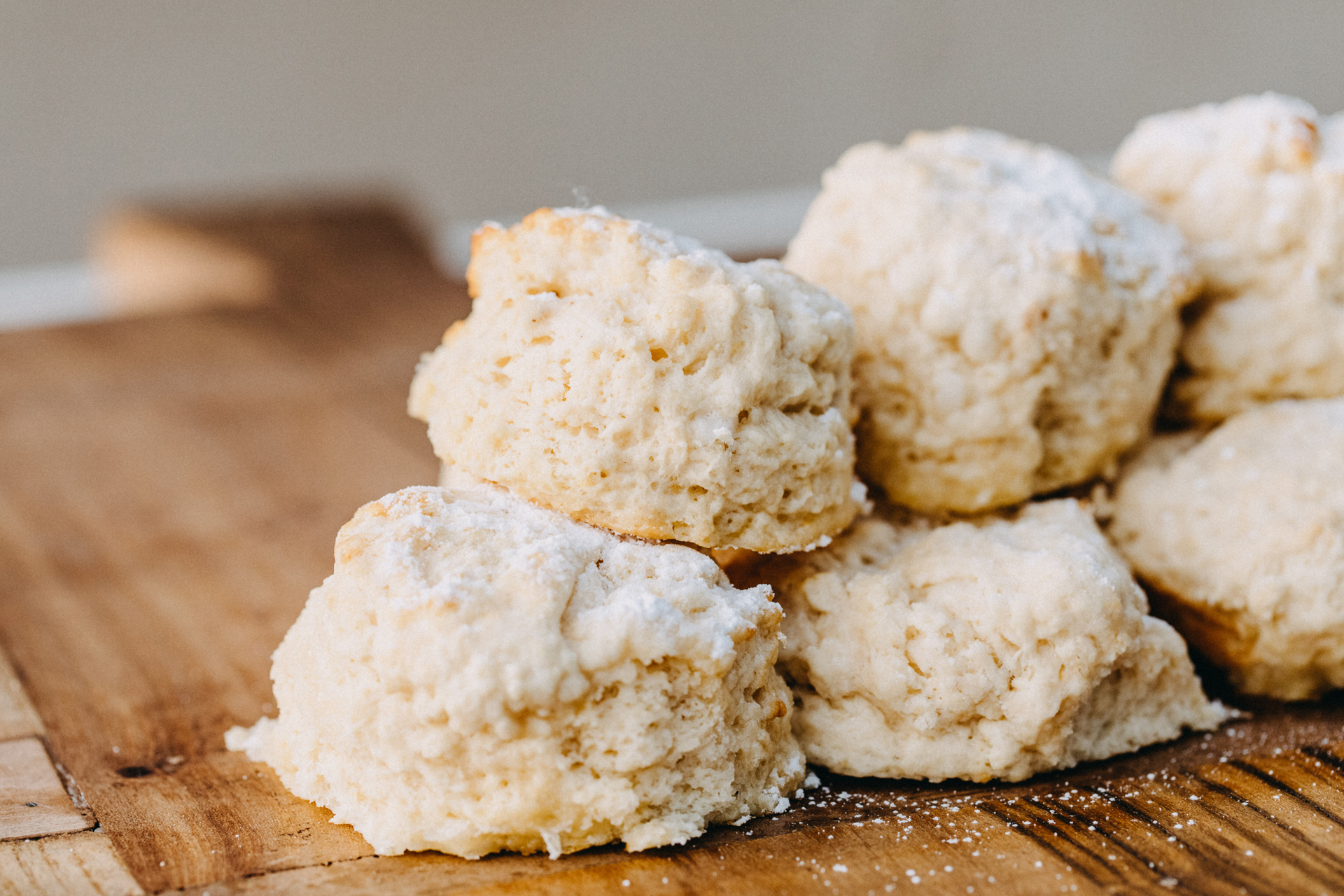 Fresh scones and pastries